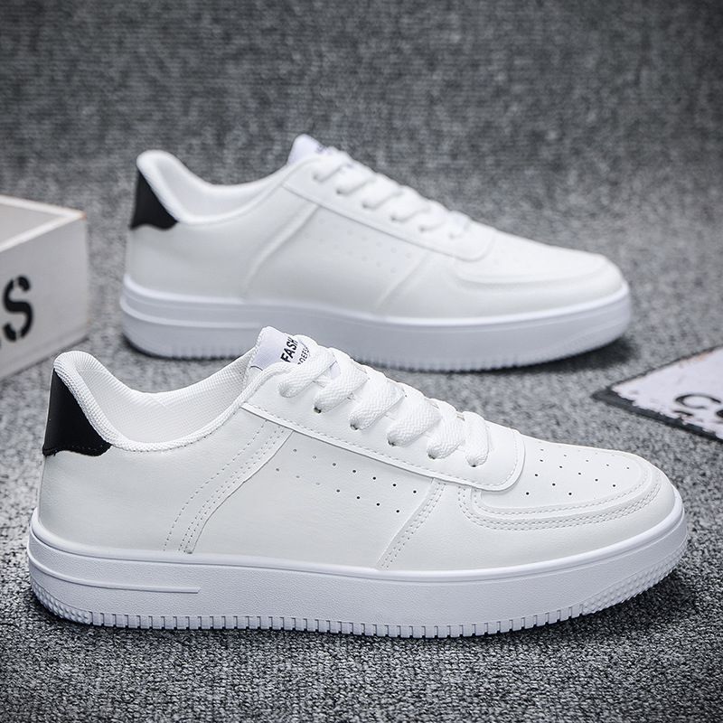 Women's Shoes New Breathable White Shoes Student Korean Style Trendy All-Match Thick-Soled Sports Shoes Casual Shoes