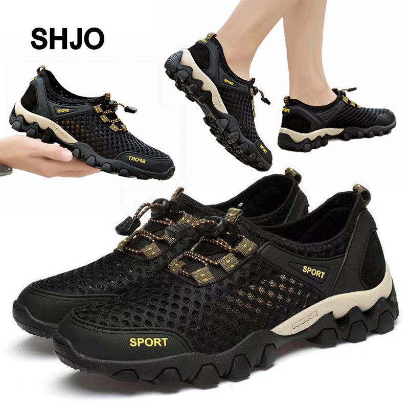 Men's New Style Hiking Shoes Thick Sole Simple Fashion Breathable Leisure Youth Trendy Sports Shoes