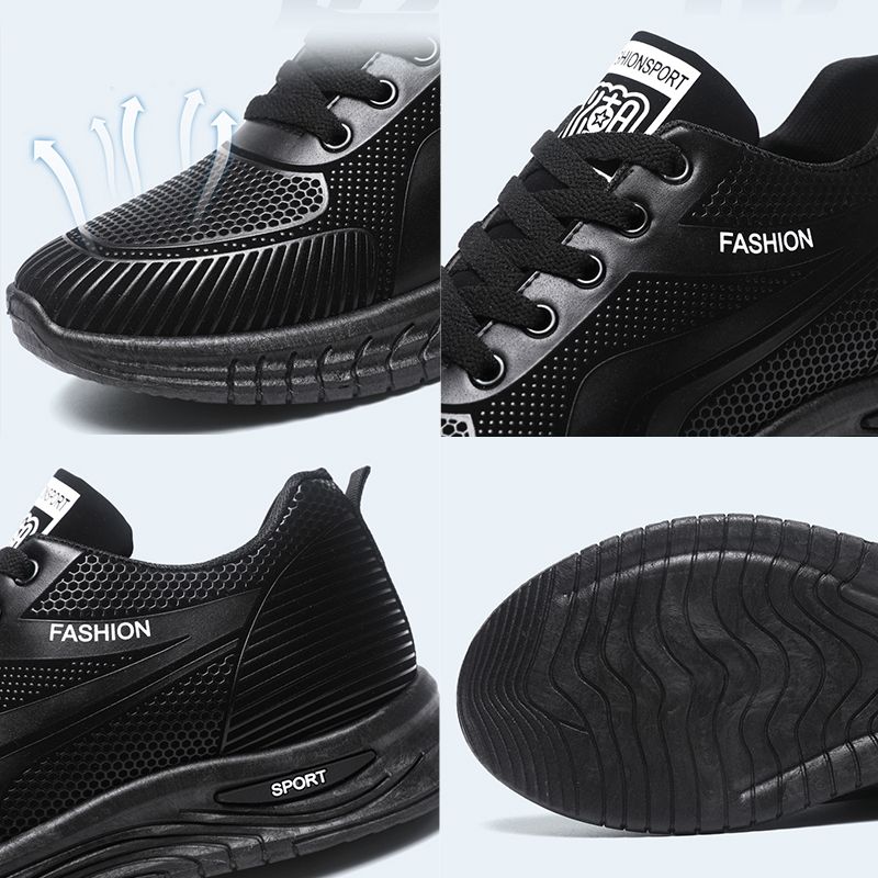 New Men's Shoes Youth Student Sports Shoes Labor Protection Breathable Work Shoes Casual Running Shoes