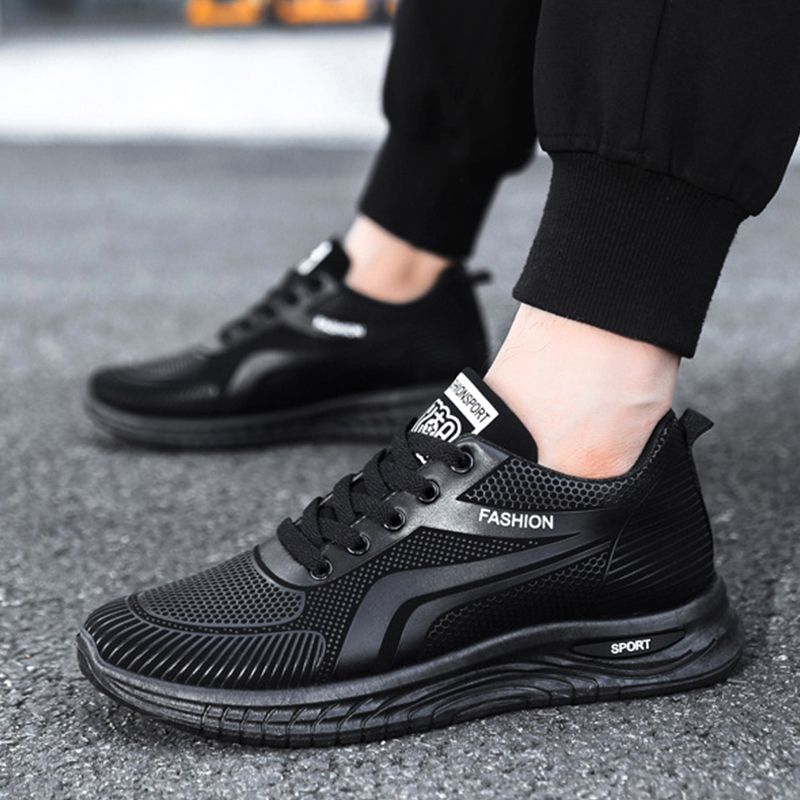 New Men's Shoes Youth Student Sports Shoes Labor Protection Breathable Work Shoes Casual Running Shoes