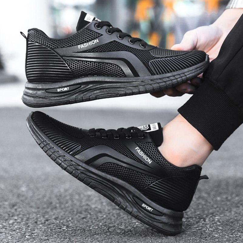 New Men's Shoes Youth Student Sports Shoes Labor Protection Breathable Work Shoes Casual Running Shoes