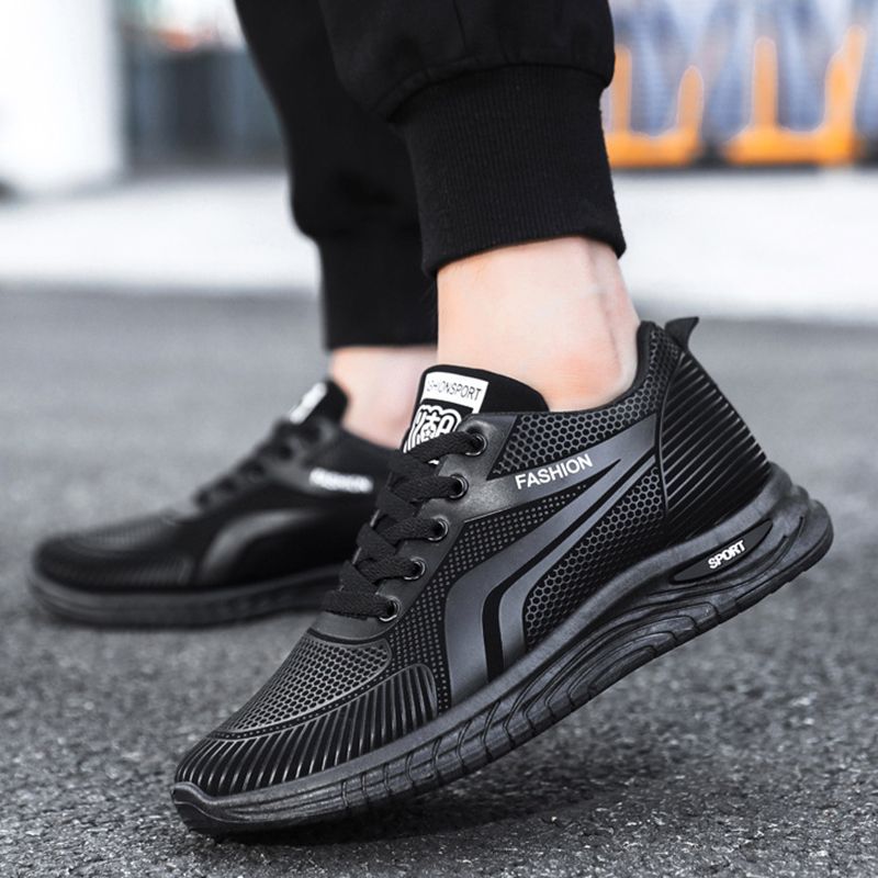 New Men's Shoes Youth Student Sports Shoes Labor Protection Breathable Work Shoes Casual Running Shoes
