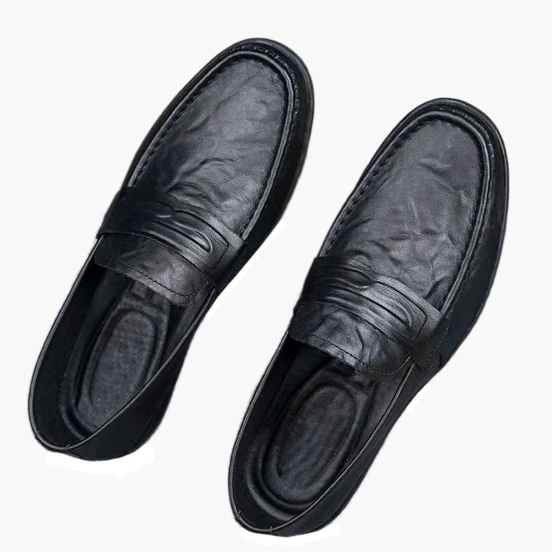 Men's Soft-soled Loafers Business British Style Shoes Slip-on Casual Shoes Casual All-match Style