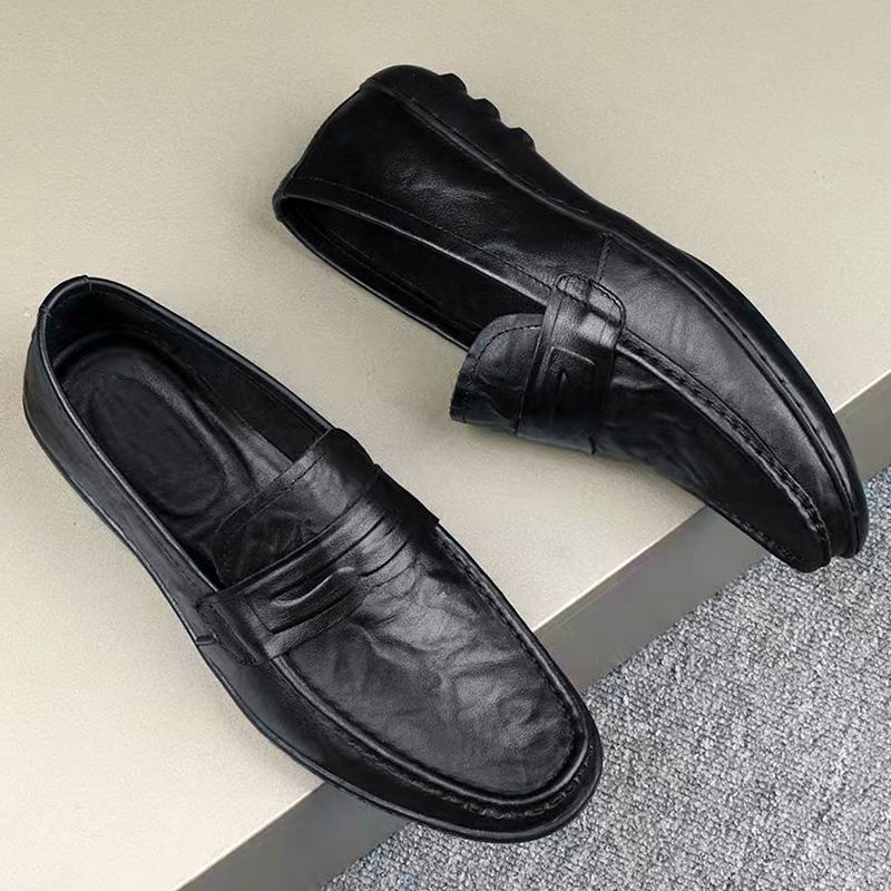 Men's Soft-soled Loafers Business British Style Shoes Slip-on Casual Shoes Casual All-match Style