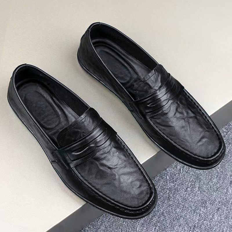 Men's Soft-soled Loafers Business British Style Shoes Slip-on Casual Shoes Casual All-match Style