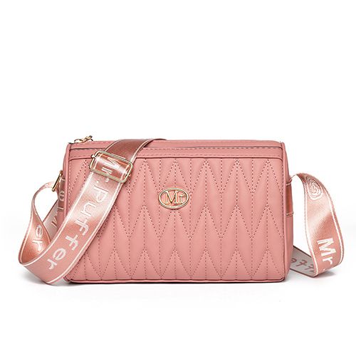 BigBox New arrival Women's wide shoulder strap pleated crossbody bag, women's small bag, women's shoulder bag