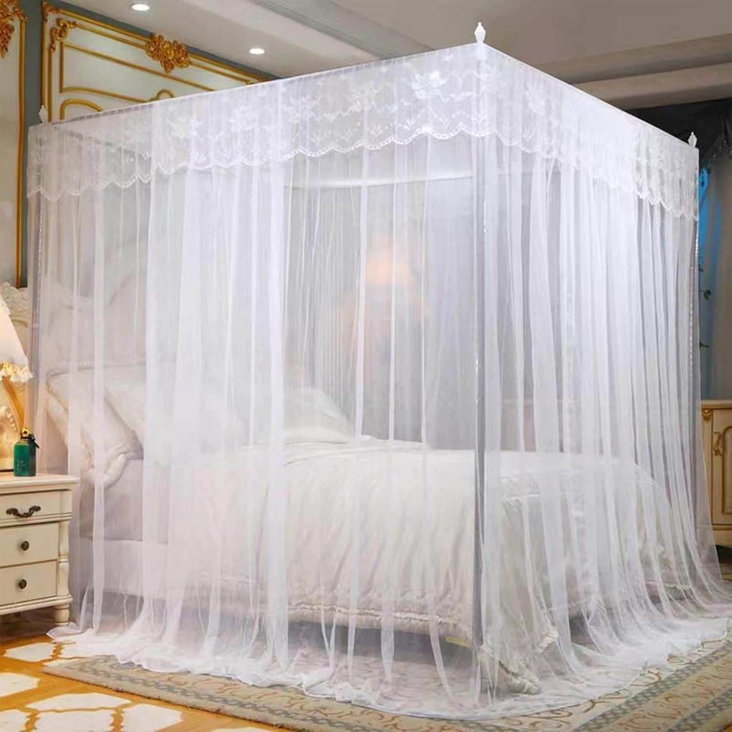 4 Colors 4 Stands RAGENHOOD mosquito net Mosquito Nets Mosquito Repellent Tent Bedding Accessories