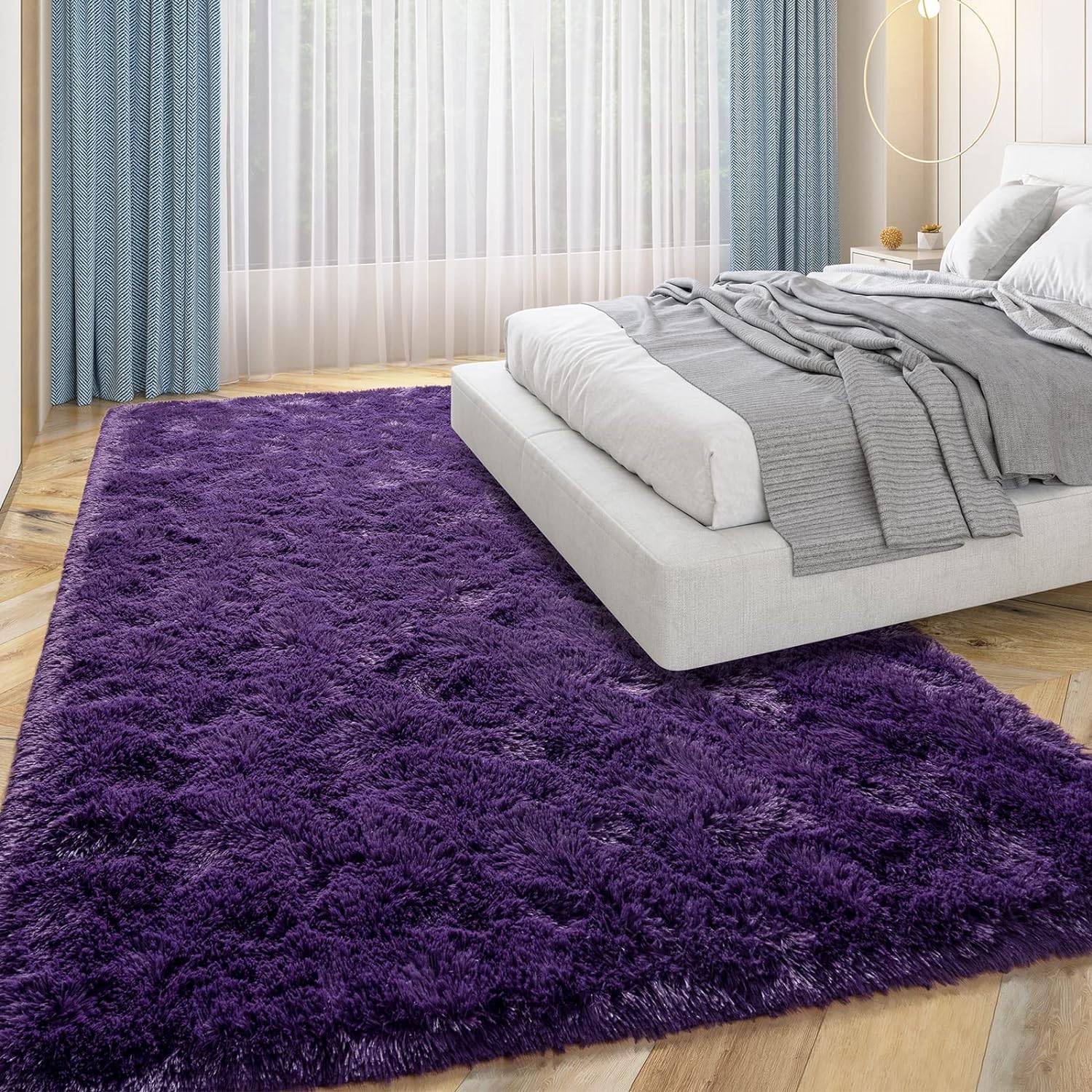 【Offer】5*8 /7*10 Soft Patched Carpet Carpet Multicolor Floor Mat Fluffy Bedroom Carpet New Classic Thick Carpet Living Room Plush Rugs Children Bed Room Fluffy Floor Carpets Home Decor Rugs Velvet Mat