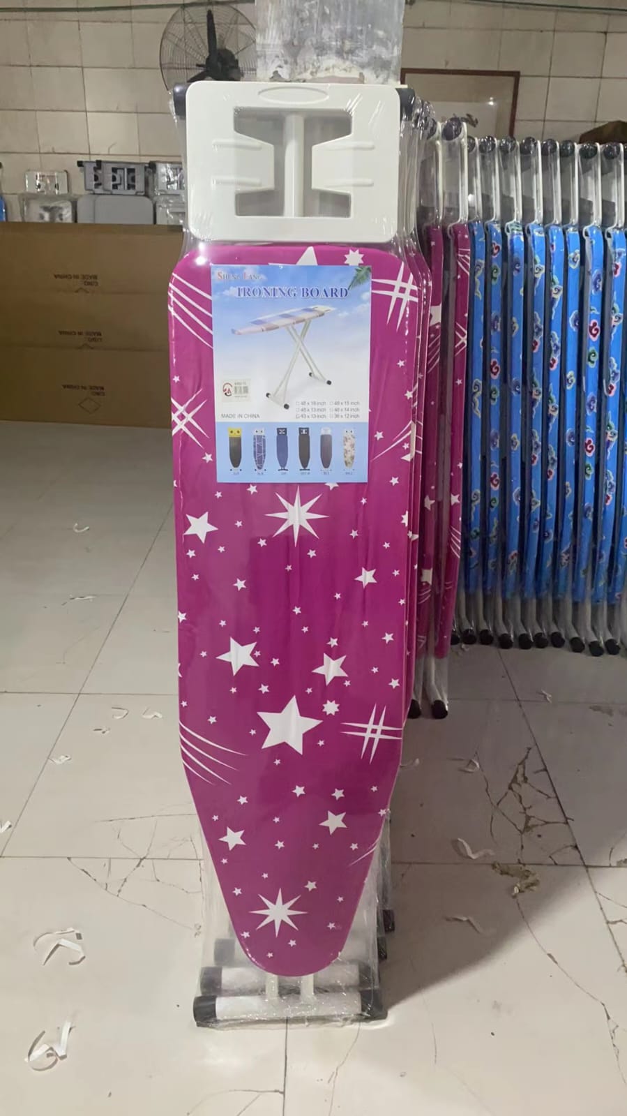 Ironing Board Extra Thick Heavy Duty Ironing Board  and Pad,Iron Board Cover,Ironing Board Covers,Durable Foam 3 Layers,Easy-Fit