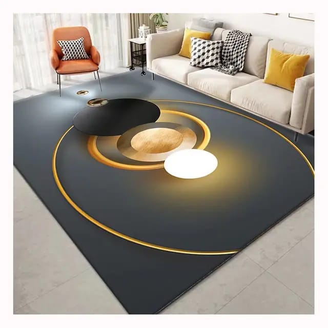 【 Promotion】High quality modern 3D Carpets and area rugs large feather Living Room Bedroom Carpet Indoor Washable Rug 3D area rug floor mat, home and kitchen home decor rugs pads pr