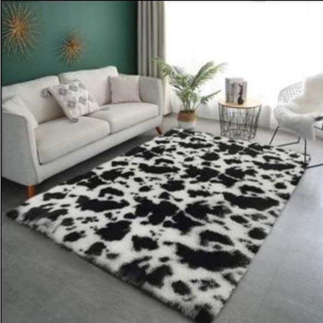 【Clearance sale】5*8 Soft Patched Multicolor Floor Mat Fluffy Bedroom Carpet Coffee Table Sofa Mat Hallway Floor Rugs Doormats