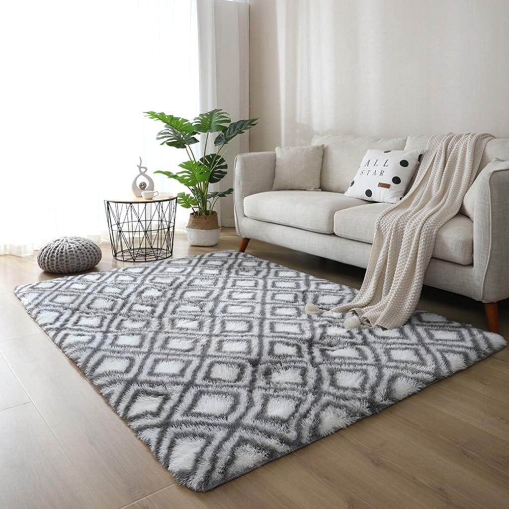 【Offer】5*8 /7*10 Soft Patched Carpet Carpet Multicolor Floor Mat Fluffy Bedroom Carpet New Classic Thick Carpet Living Room Plush Rugs Children Bed Room Fluffy Floor Carpets Home Decor Rugs Velvet Mat