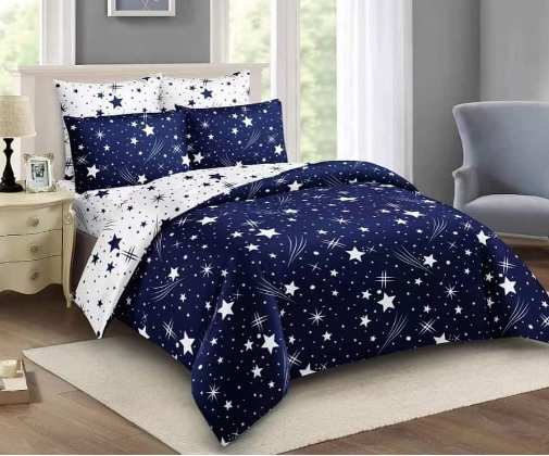 【Today's Deal】4pcs Duvet Bedding Sets Comforter Set Bedding Duvets Duvet (1pc Duvet & 1pcs Bed sheet & 2pcs Pillow covers )