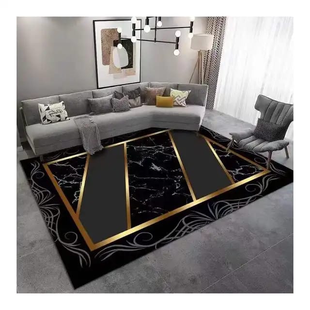 Ragen 3D Carpet, Rug Living Room, Geometric Floor Mat, Crawling ,durable, for Home Room Floor Decor