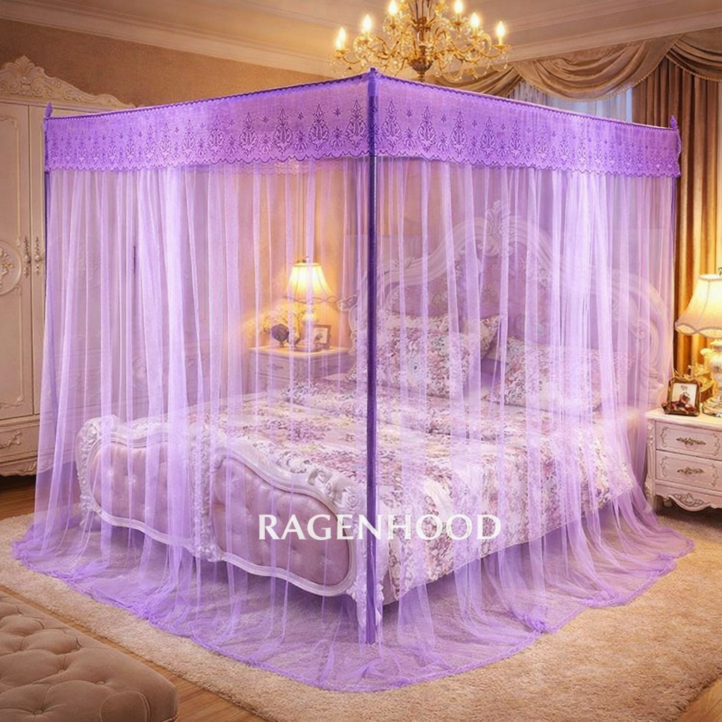 4 Colors 4 Stands RAGENHOOD mosquito net Mosquito Nets Mosquito Repellent Tent Bedding Accessories