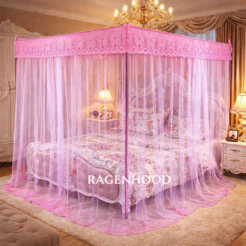 4 Colors 4 Stands RAGENHOOD mosquito net Mosquito Nets Mosquito Repellent Tent Bedding Accessories