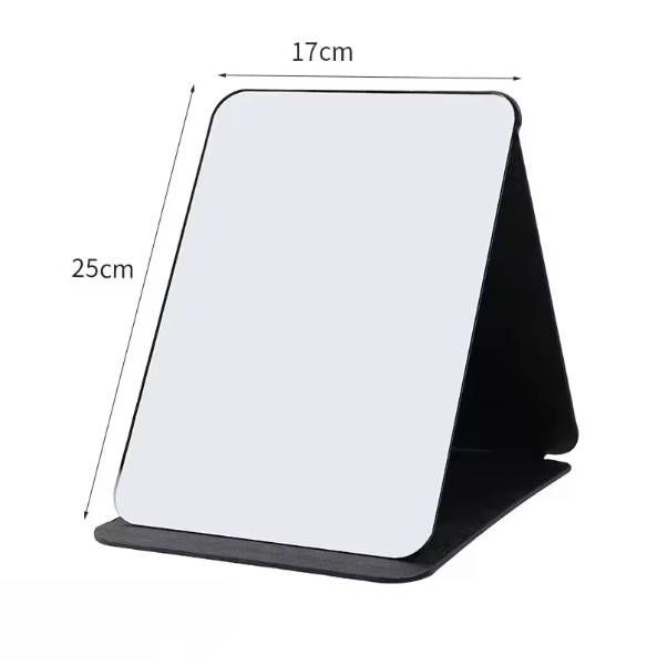 Simple square folding mirror adjustable desktop dressing mirror portable makeup mirror household items lwomen mirror Fast delivery within 1-5 days