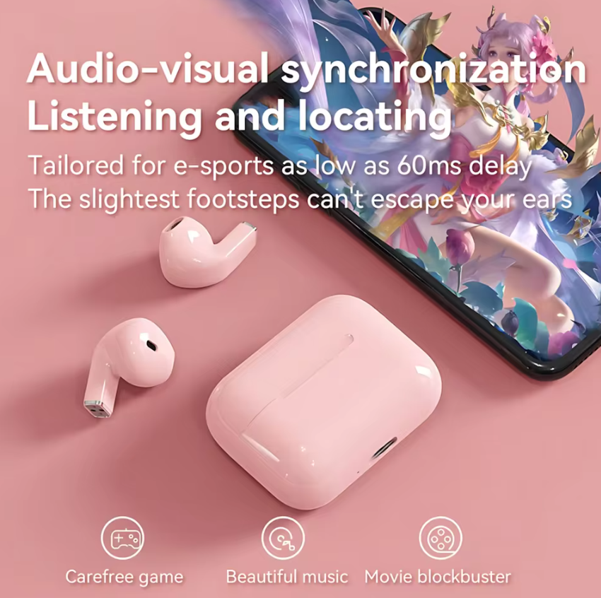 Bluetooth earphone Earbuds True Wireless Earphone Noise Cancelling Update Bluetooth 5.3 Headset HD Music earphone In-Ear Handsfree With Mic Local fast delivery