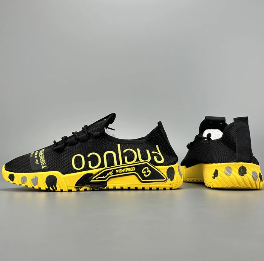 Men Sport Shoes Breathable Lightweight Sneakers Outdoor Shoes Athletic Boy  Walking Shoes Local fast delivery