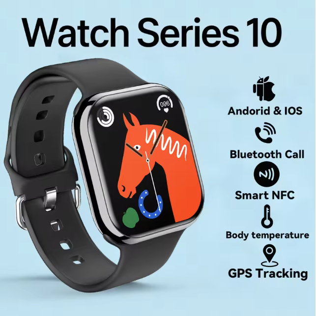 New Series Watch 10 GPS Track Smart Watch Men Woman HD Bluetooth Call Waterproof Sports SmartWatch For Apple Android IOS Local fast delivery