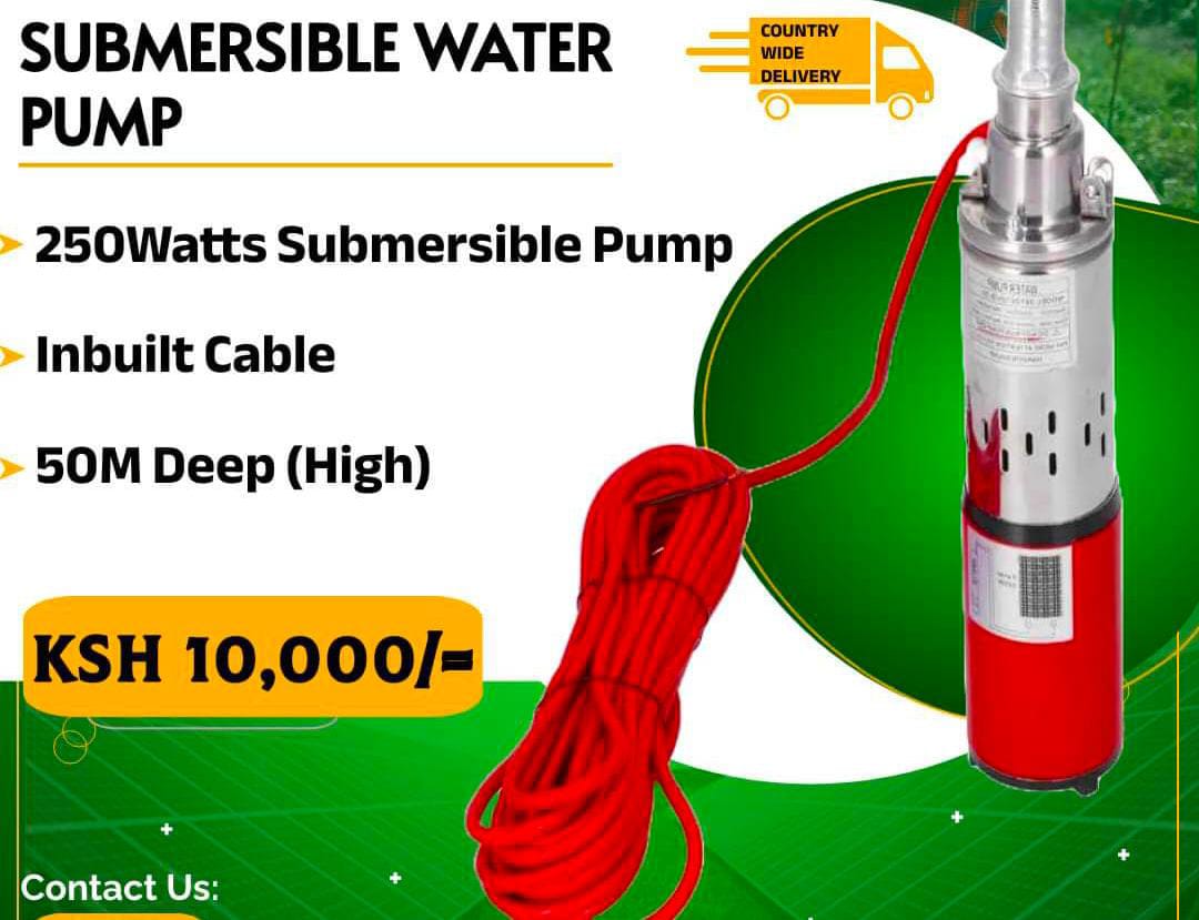SUBME 50MCIBLE SOLAR PUMP 250W,50M