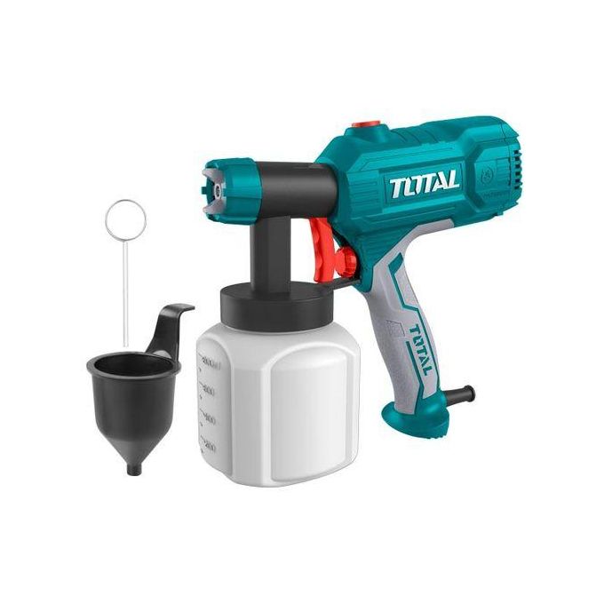 TOTAL Electric Spray Gun For Painting Without Compressor 450Watts