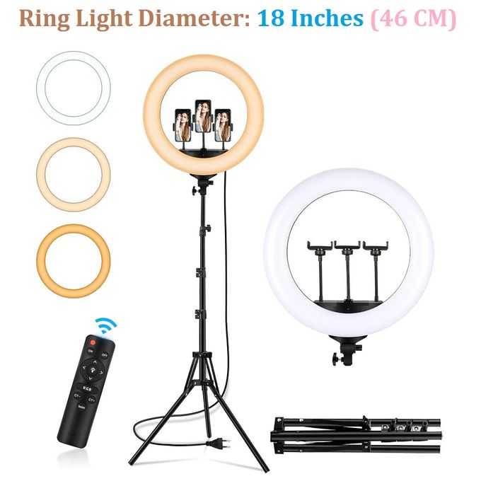 OFFER OFFER OFFER 18 Inch LED Ring Light Selfie+ 2M Tripod Stand