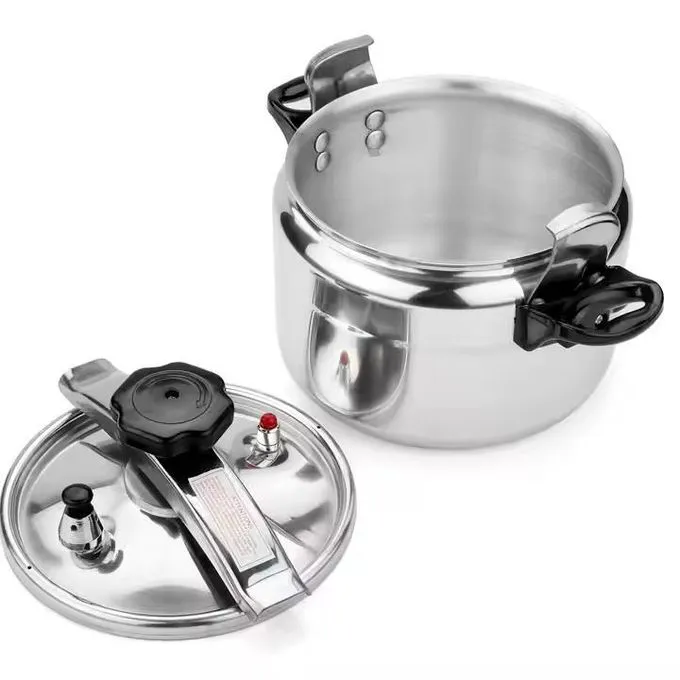 Pressure Cooker Sufuria 5L  [OFFER 🎉 ]  Pressure  Cooker Stainless Steel with Outer Lid Cooker Sufuria - Explosion Proof -5L
