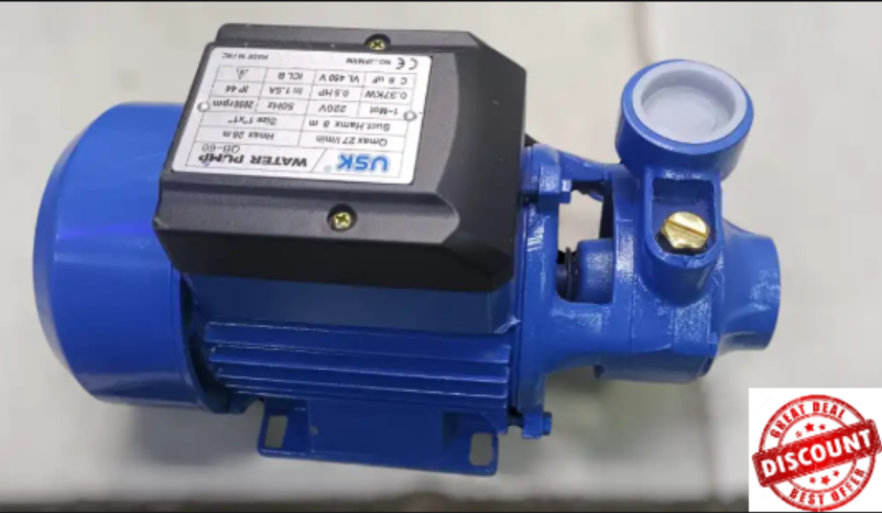 [OFFER 🎉 OFFER🎉 ] USK I, Booster Water Pump 0.5HP 0.37kw 28m head,8m suntion,27l/min