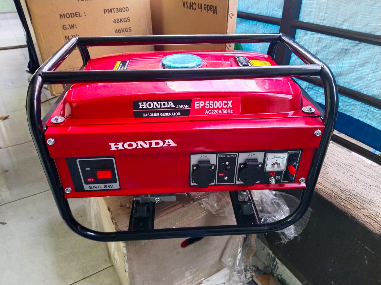 5.5KVA Heavy Duty Key Start Petrol Gasoline Generator 5500Watts Generator