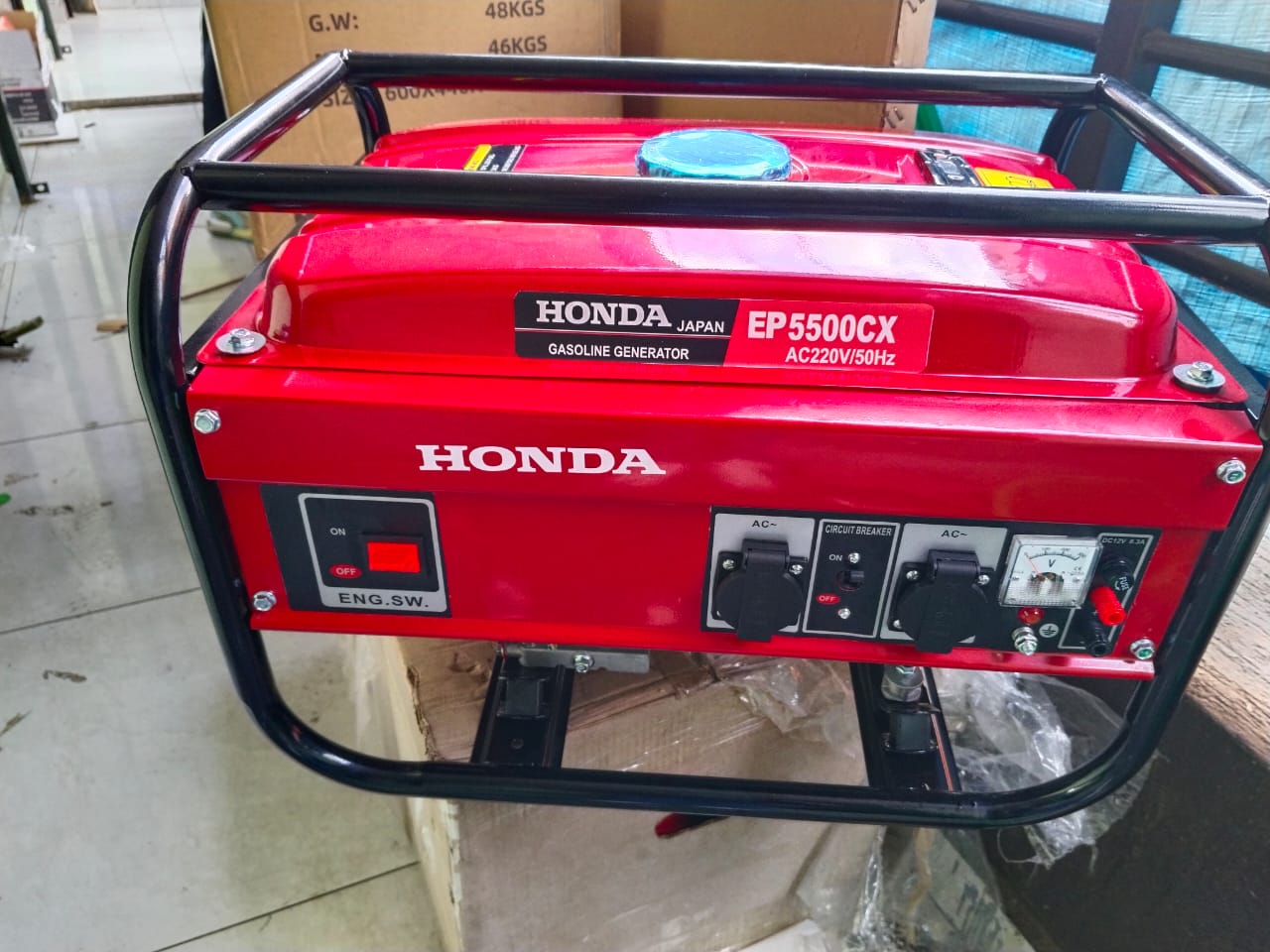5.5KVA Heavy Duty Key Start Petrol Gasoline Generator 5500Watts Generator