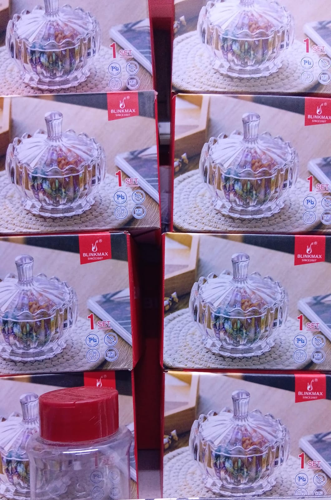 blinkmax sugar dish Transparent Glass Body
Clear glass lets you see contents easily and looks elegant on the table.
Perfect Size
Compact capacity ideal for holding sugar, sweeteners, or small condime
