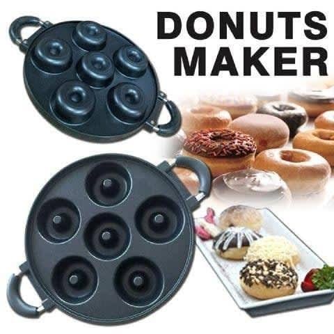 High quality die-cast non-stick induction Heavy Donut pan Die‑Cast Construction
Solid, durable build that ensures even heat distribution and long‑lasting strength.
Non‑Stick Coating
Smooth, high‑qu