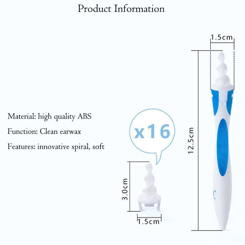 screw Ear cleaner Rotating type pick one's ears children Ears Cleaner adult Earpick Ear cleaner