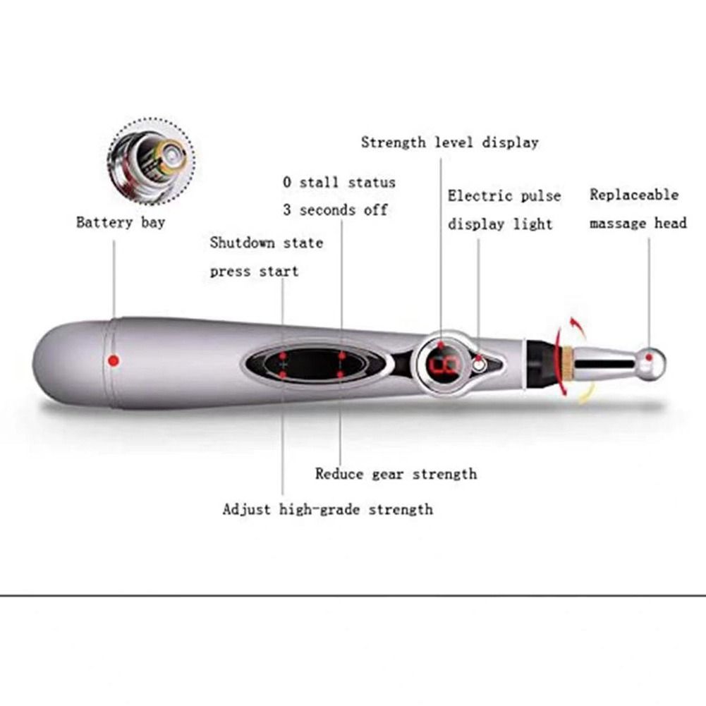 Electronics Acupuncture and moxibustion Pen Acupoint pen Acupoint exploration pen Meridian tracing pen Massage Pen lancet Physiotherapy pen Jinluo Pen