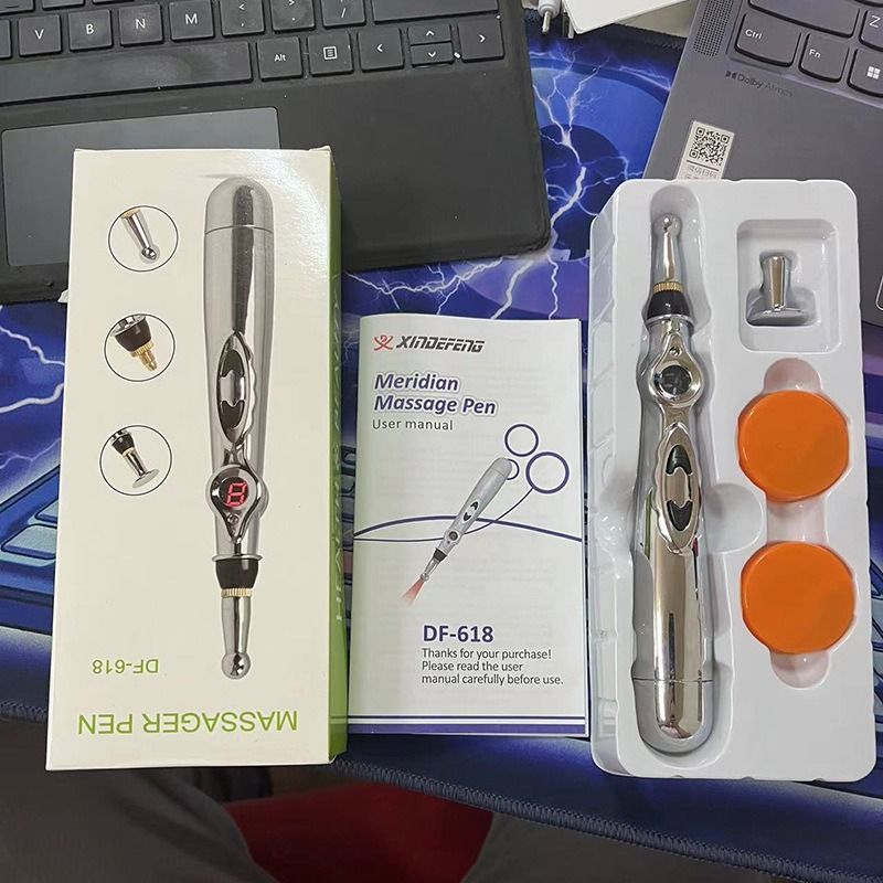 Electronics Acupuncture and moxibustion Pen Acupoint pen Acupoint exploration pen Meridian tracing pen Massage Pen lancet Physiotherapy pen Jinluo Pen