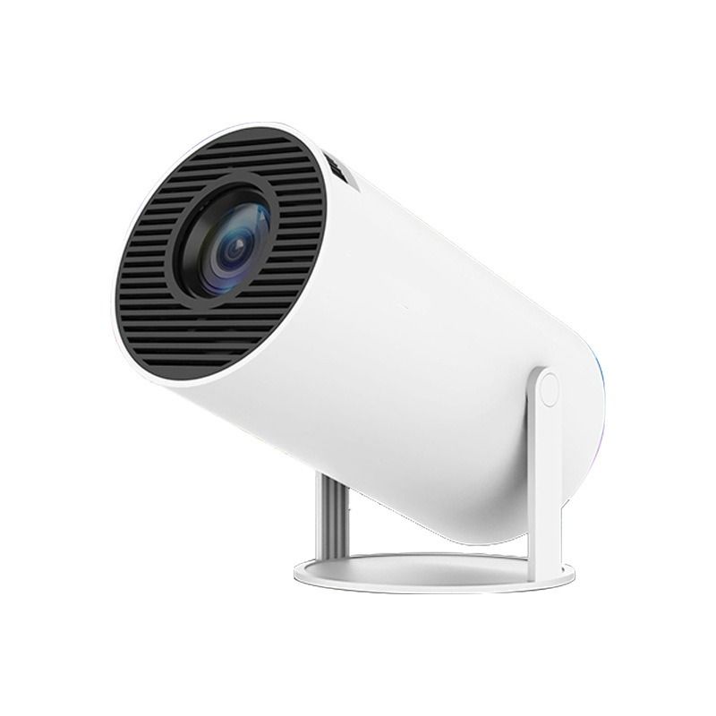 HY300 4K Portable Gimbal Projector household high definition intelligence bedroom Projector outdoors camping Large screen cinema