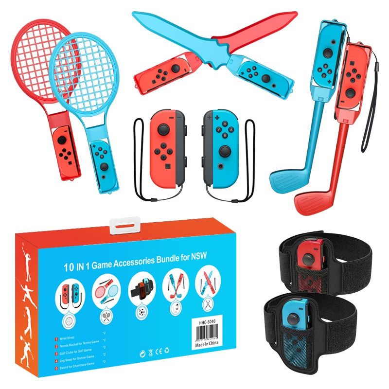 Switch 10 in 1 Physical sensation motion suit switch Sports motion game suit Game Accessories