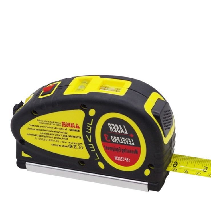 multi-function laser Level ruler infrared level small-scale cross Wire throwing instrument 5.5-meter tape measure