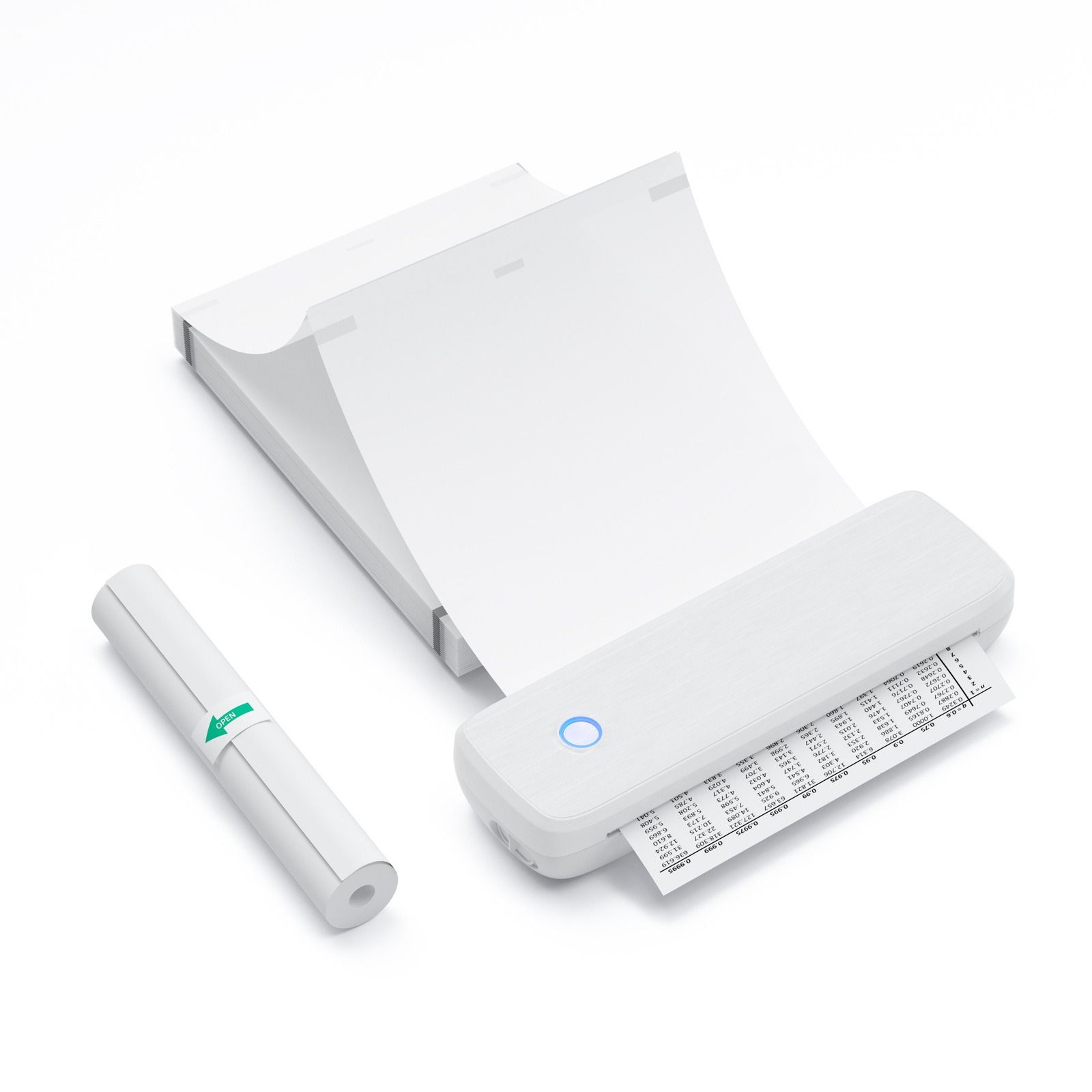 A4 printer Portable household Thermal sensitive No ink Bluetooth computer wireless file Mini to work in an office printer