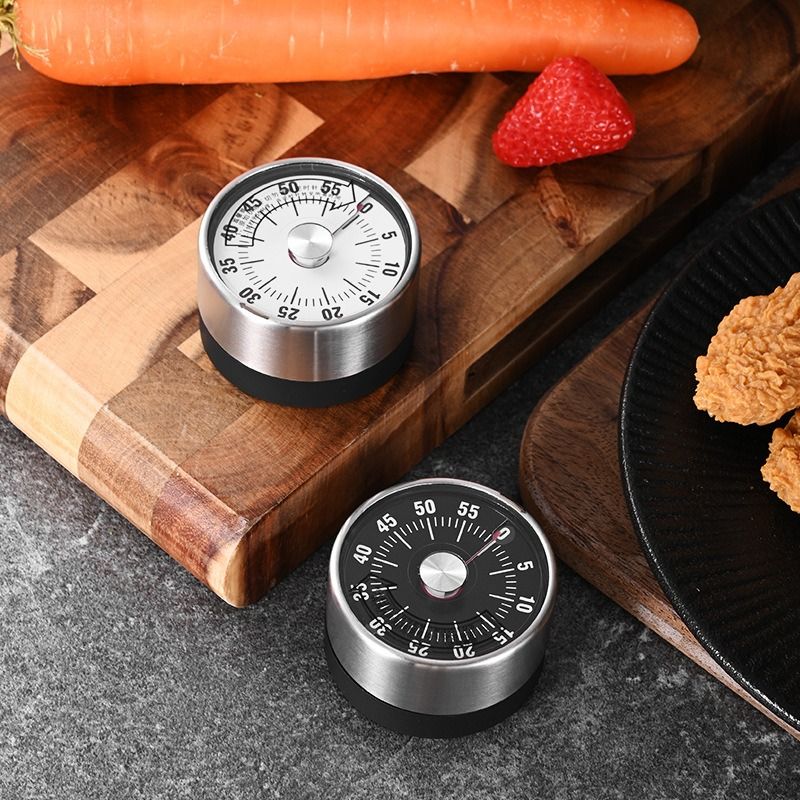 Kitchen timer Refrigerator sticker mechanical magnetic timer countdown alarm clock for students