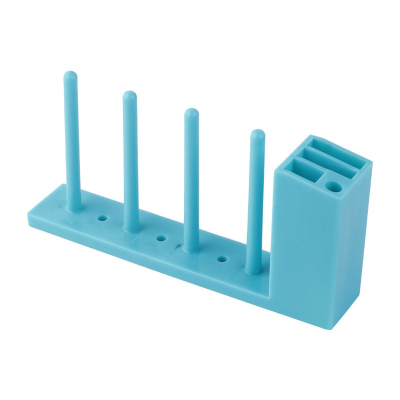 Sewing machine storage box magnet adsorption flat car four-post core rack arrangement scissors small screwdriver tweezers storage rack
