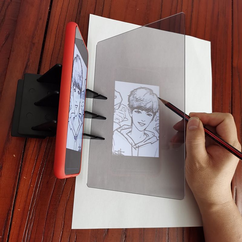 Painting artifact optical copying painting tablet mobile phone tablet universal projection copy table Sketch line draft animation stand