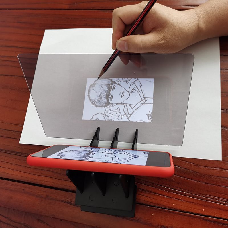 Painting artifact optical copying painting tablet mobile phone tablet universal projection copy table Sketch line draft animation stand