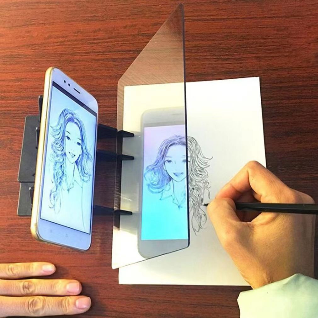Painting artifact optical copying painting tablet mobile phone tablet universal projection copy table Sketch line draft animation stand
