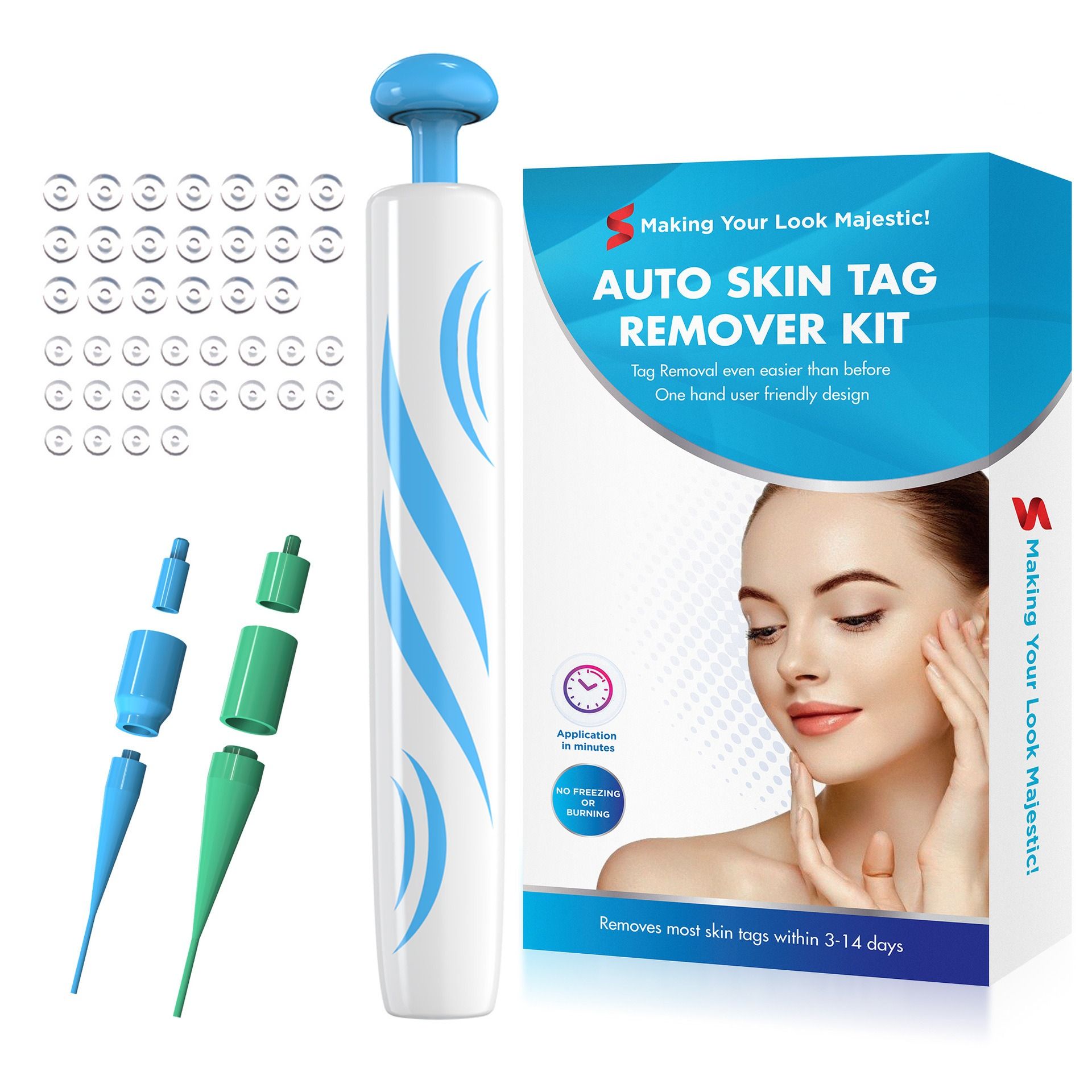 Skin Tag Removal Tool  Removing skin Excessive brush Removing moles of flesh Remove corns Wart remover