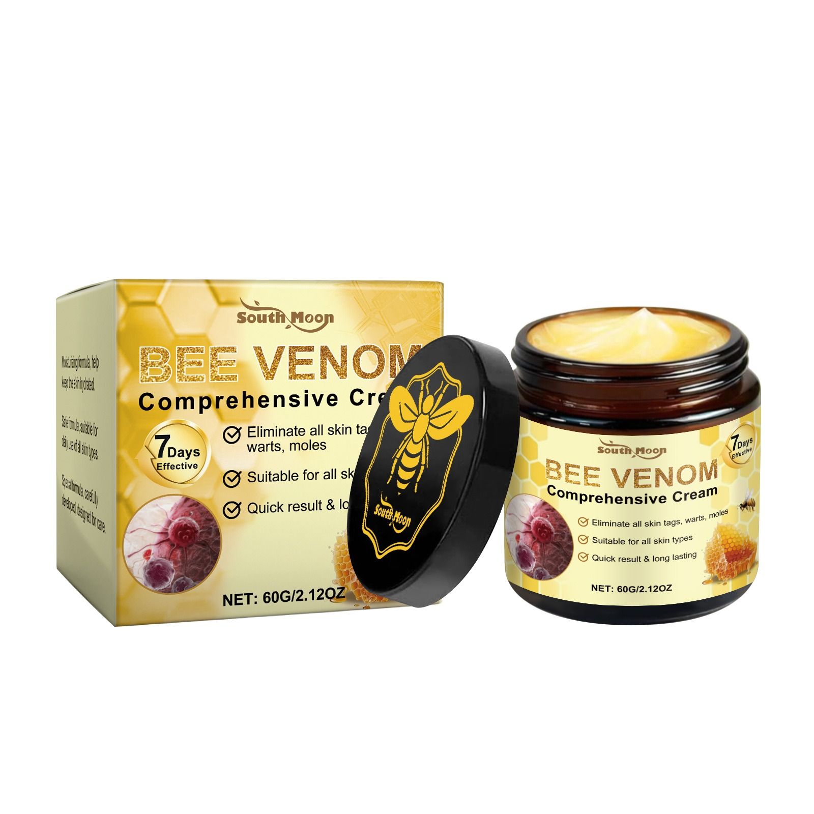 SOUTH MOON bee venom skin nursing cream gentle nourish skin dry discomfort body nursing cream