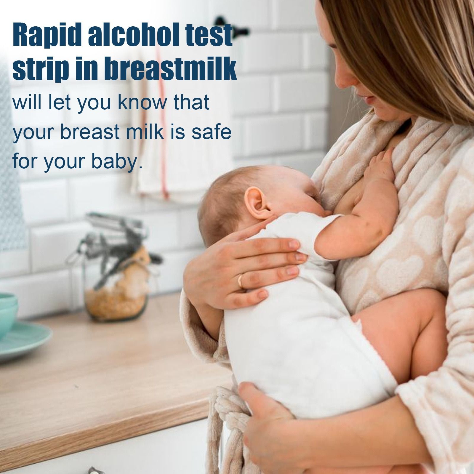 EELHOE breast milk alcohol test strip Home Tests breast milk feed and Breastfeeding mother fast accurate impregnation test strip