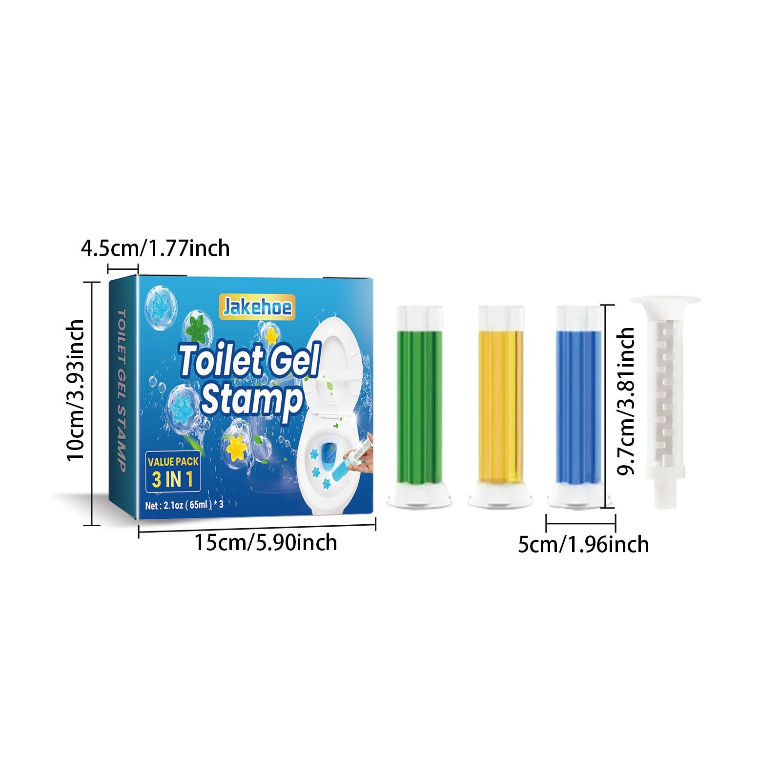 jakehoe toilet Little Flower detergent toilet toilet deodorize clean odor urine stain descaling detergent