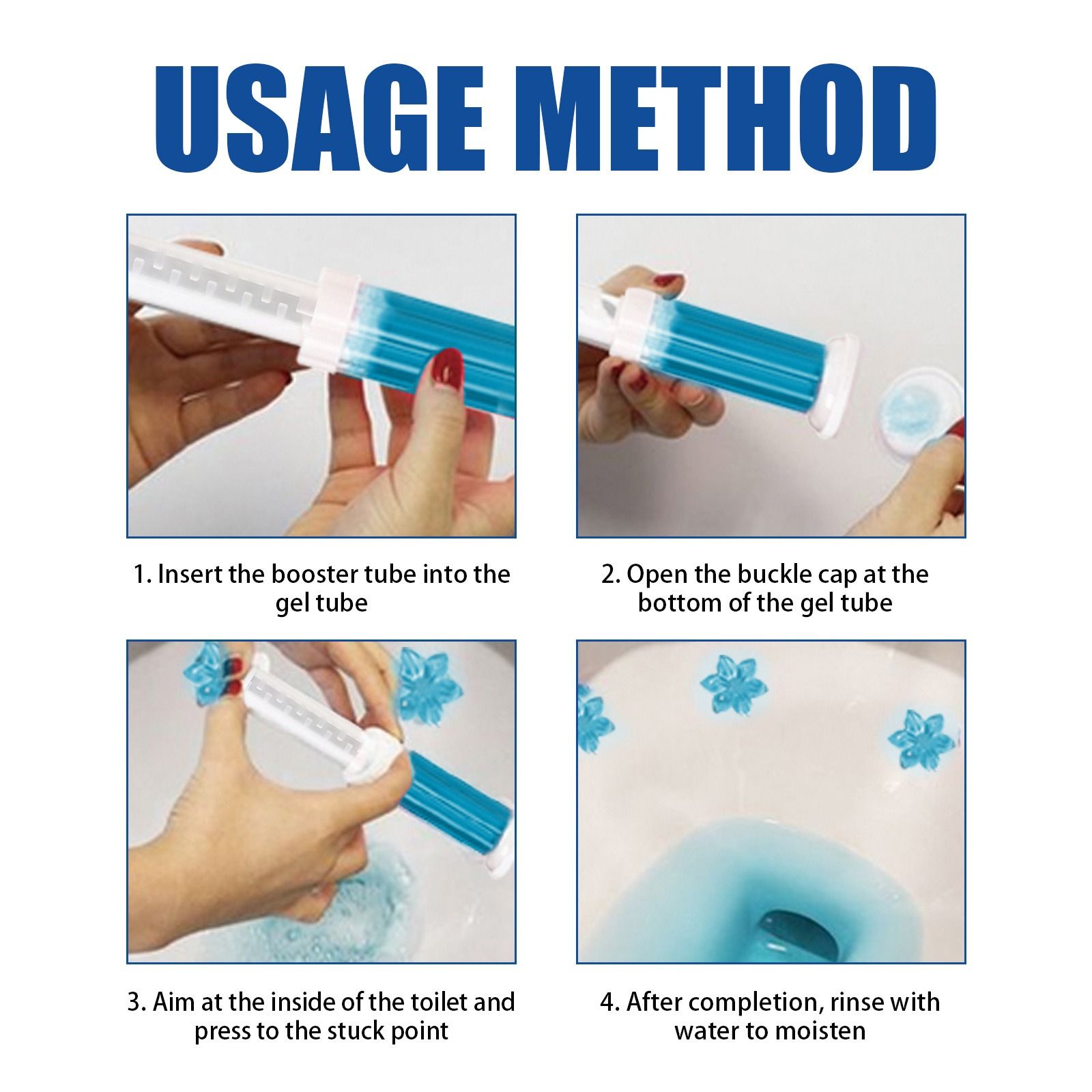 jakehoe toilet Little Flower detergent toilet toilet deodorize clean odor urine stain descaling detergent